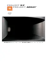 Preview for 1 page of JBL 1000 ARRAY Brochure & Specs