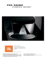 Preview for 20 page of JBL 1000 ARRAY Brochure & Specs