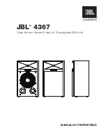 Предварительный просмотр 25 страницы JBL 4367 Owner'S Manual