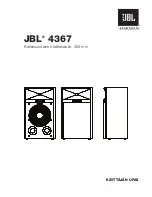 Предварительный просмотр 65 страницы JBL 4367 Owner'S Manual