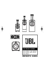 Preview for 1 page of JBL 800 ARRAY Owner'S Manual