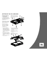 Предварительный просмотр 9 страницы JBL A6000GTi Owner'S Manual