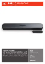 Предварительный просмотр 28 страницы JBL BAR 2.0 ALL-IN-ONE Owner'S Manual