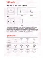 Preview for 5 page of JBL CM40 Owner'S Manual