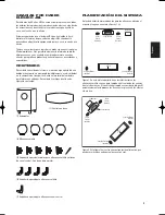 Предварительный просмотр 3 страницы JBL CS460 Manual Del Usuario