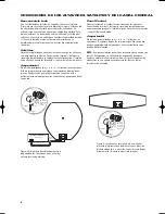 Preview for 6 page of JBL CS460 Manual Del Usuario