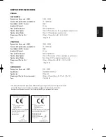 Preview for 9 page of JBL CS460 Manual Del Usuario