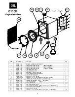 Предварительный просмотр 12 страницы JBL E150P Service Manual