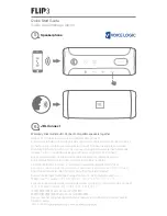 Предварительный просмотр 5 страницы JBL FLIP 3 Quick Start Manual