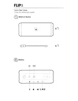 Предварительный просмотр 2 страницы JBL FLIP3 Quick Start Manual