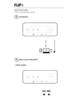 Предварительный просмотр 3 страницы JBL FLIP3 Quick Start Manual