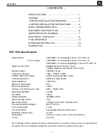 Предварительный просмотр 2 страницы JBL Grand Touring Series GTO1004 Service Manual