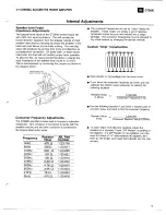 Preview for 5 page of JBL GTS600 Technical Manual