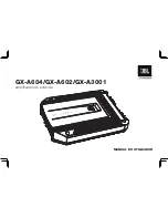 Preview for 339 page of JBL GX-A604 Owner'S Manual