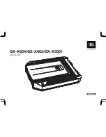 Preview for 365 page of JBL GX-A604 Owner'S Manual