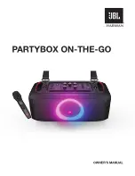 Preview for 1 page of JBL Harman PartyBox On-The-Go User Manual