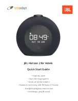 Предварительный просмотр 1 страницы JBL Horizon 2 Quick Start Manual