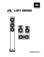 Предварительный просмотр 1 страницы JBL LOFT50 Owner'S Manual