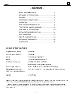 Предварительный просмотр 2 страницы JBL LS Series Service Manual