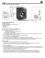 Предварительный просмотр 10 страницы JBL LS Series Service Manual