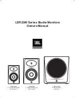 JBL LSR2310SP User Manual preview