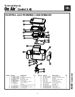 Preview for 9 page of JBL On Air Control 2.4G Service Manual