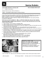 Предварительный просмотр 16 страницы JBL PSW-D112 Service Manual