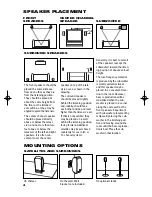 Preview for 4 page of JBL Simply Cinema SCS200.5 Owner'S Manual