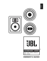 JBL Soundpoint SP5 Owner'S Manual preview