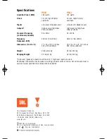 Предварительный просмотр 6 страницы JBL TLX PS10 Simple Setup Manual