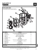 Предварительный просмотр 2 страницы JBL TS600 Technical Manual