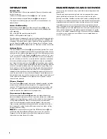 Предварительный просмотр 6 страницы JBL Venue SUB12 Owner'S Manual