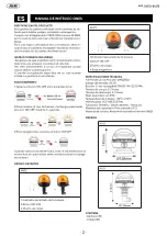 Предварительный просмотр 2 страницы JBM 54172 Instruction Manual