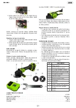 Preview for 21 page of JBM 60028 Instruction Manual