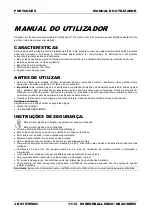 Preview for 12 page of JBSystem MB30 Operation Manual