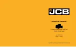Preview for 1 page of jcb 4160 Operator'S Manual