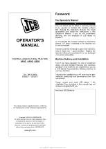 Preview for 2 page of jcb 4160 Operator'S Manual