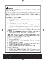 Preview for 17 page of jcb JCB-CS38 Safety And Operating Manual