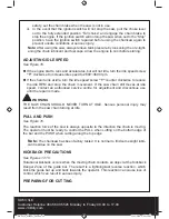 Preview for 18 page of jcb JCB-CS38 Safety And Operating Manual