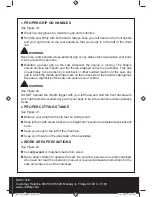 Preview for 19 page of jcb JCB-CS38 Safety And Operating Manual