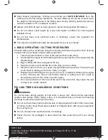 Preview for 20 page of jcb JCB-CS38 Safety And Operating Manual