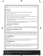 Preview for 22 page of jcb JCB-CS38 Safety And Operating Manual