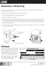 Preview for 25 page of jcb JCB-G8000PE Instructions & User'S Manual