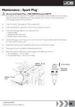 Preview for 26 page of jcb JCB-G8000PE Instructions & User'S Manual