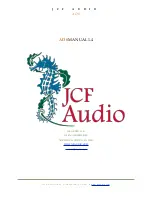 Preview for 1 page of JCF Audio AD8 Manual