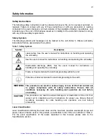 Предварительный просмотр 8 страницы JDS Uniphase RX3 Series User Manual