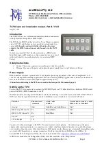 JED Micro T470 User And Installation Manual preview