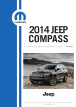 Jeep 2014 Compass Accessories Quick Reference Manual preview