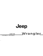 Jeep 2014 Wrangler Owner'S Manual preview