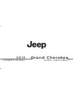 Jeep Grand Cherokee SRT 2014 Owner'S Manual preview